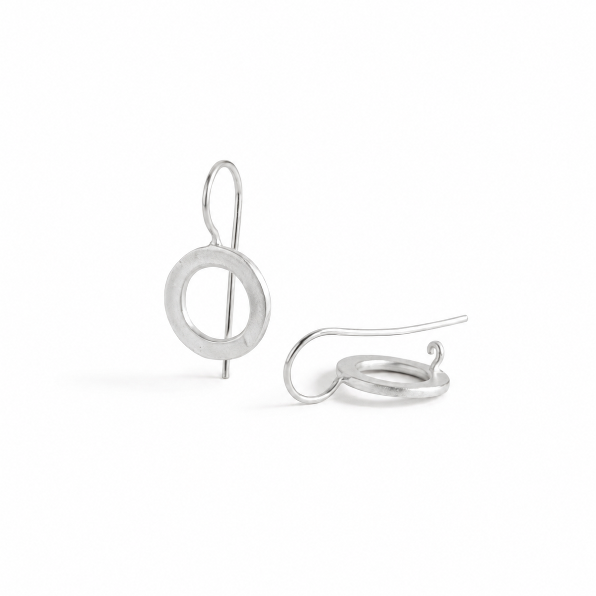 Aretes Hippies Small Earrings Silver