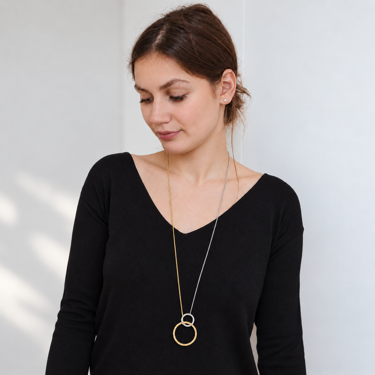 La Cala Necklace Gold & Silver
