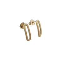 Rock and Soul Small Earrings Gold Plated