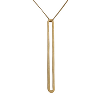 Rock & Soul Long Necklace Gold