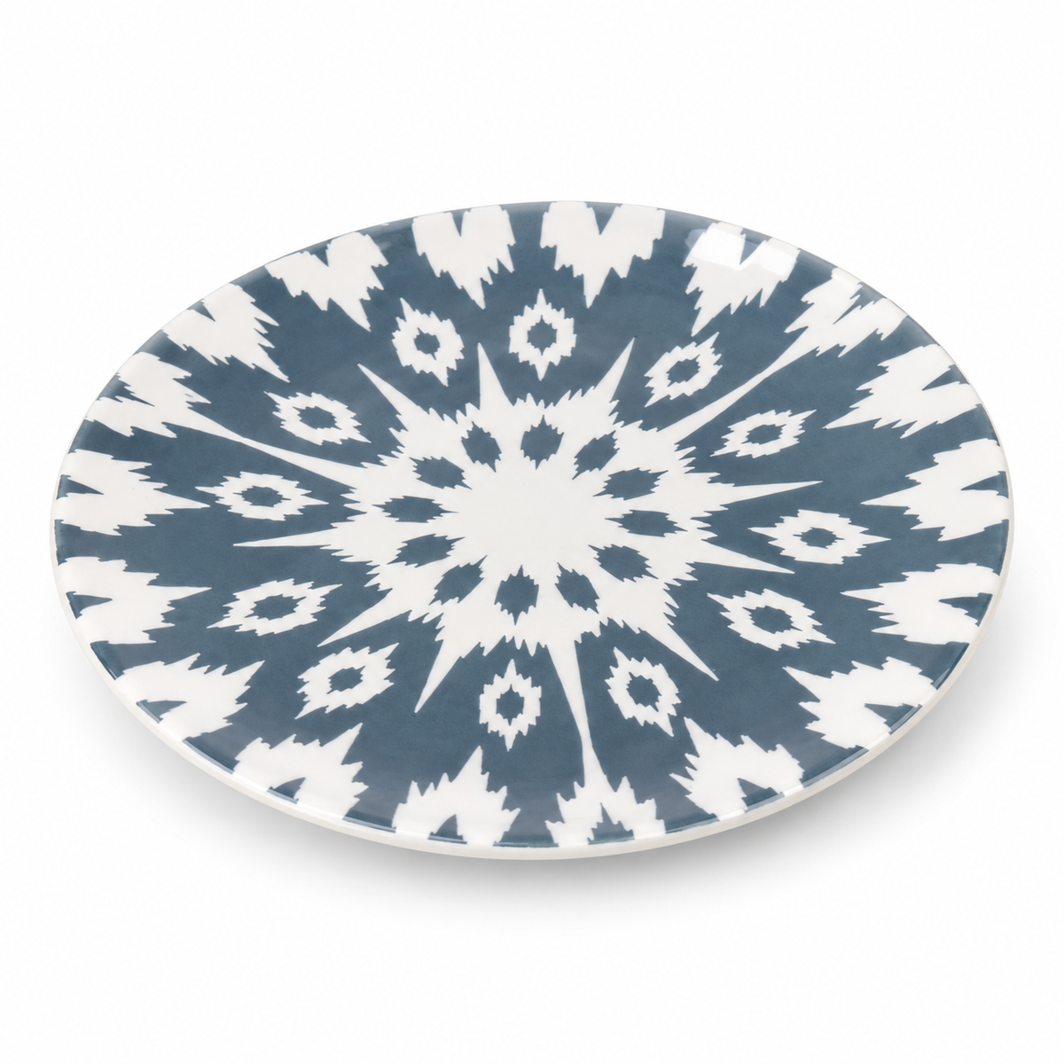 Tse Tse Tashkent Plate Blue Grey