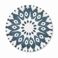 Tse Tse Tashkent Plate Blue Grey