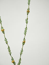 Ubud Green Apatite Star Necklace