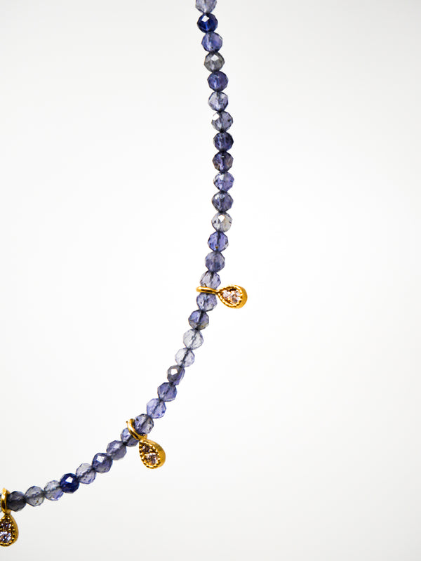 Joy Choker Iolite/Drop