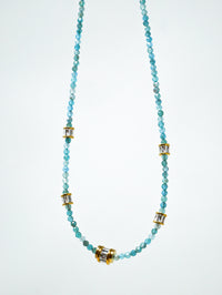 Baby Elon Choker Blue Apatite