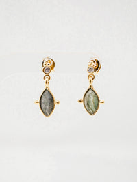 Gigi Earrings Labradorite