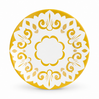Ishan Orange Large Plate