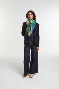 Green Vibrant Scarf