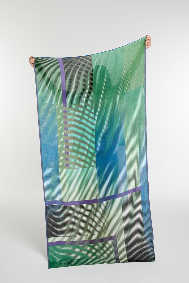 Green Vibrant Scarf