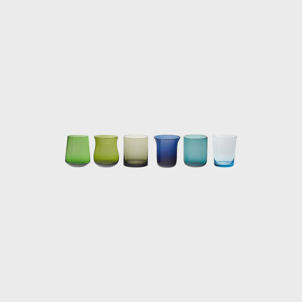 Desigual Shot Glasses Blue &  Green Mix
