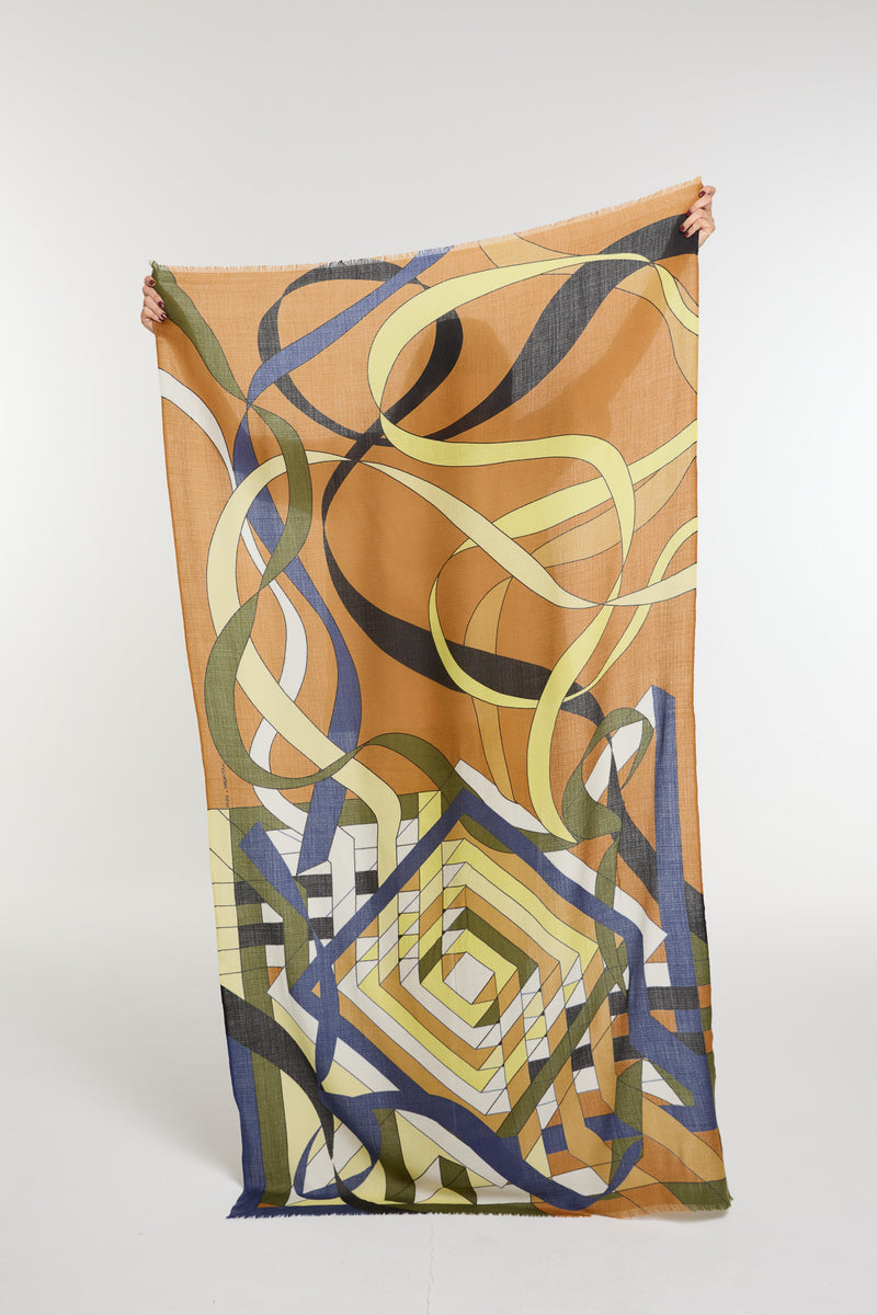 Lime Infini Scarf