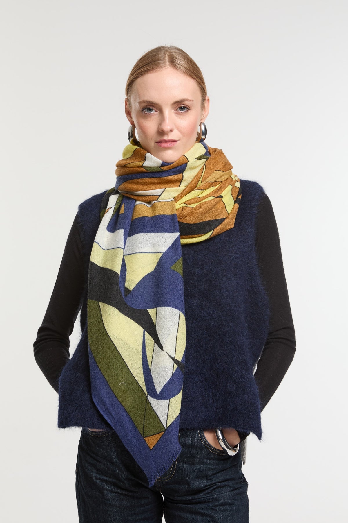 Lime Infini Scarf