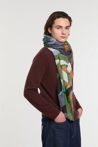 Night Blue Infini Scarf