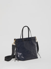Emy Linen Tote Bag - Deep (Navy)