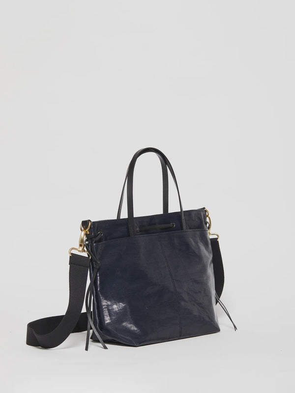 Emy Linen Tote Bag - Deep (Navy)
