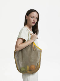 Summer Net Tote - Yellow