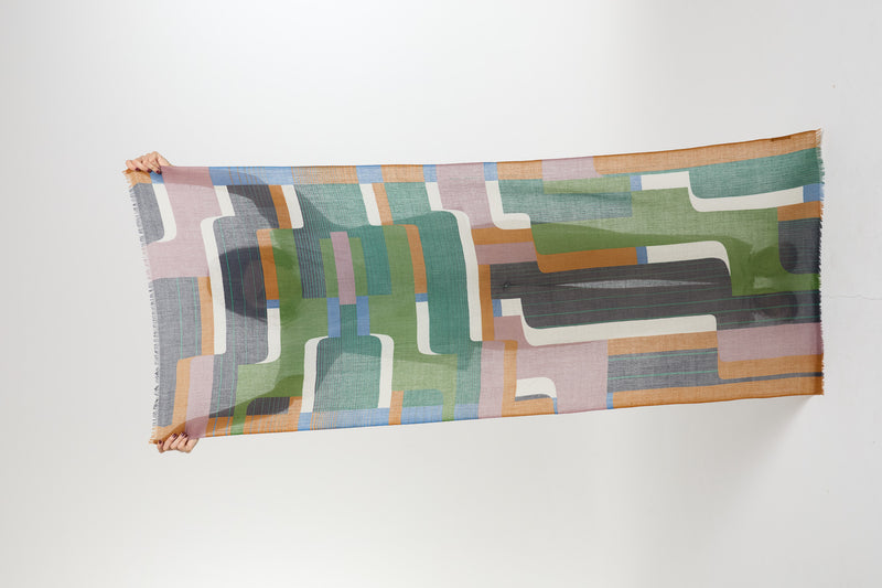Green Petra Scarf