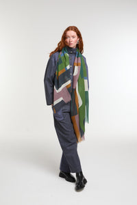 Green Petra Scarf