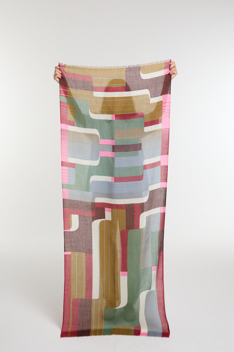 Khaki Petra Scarf