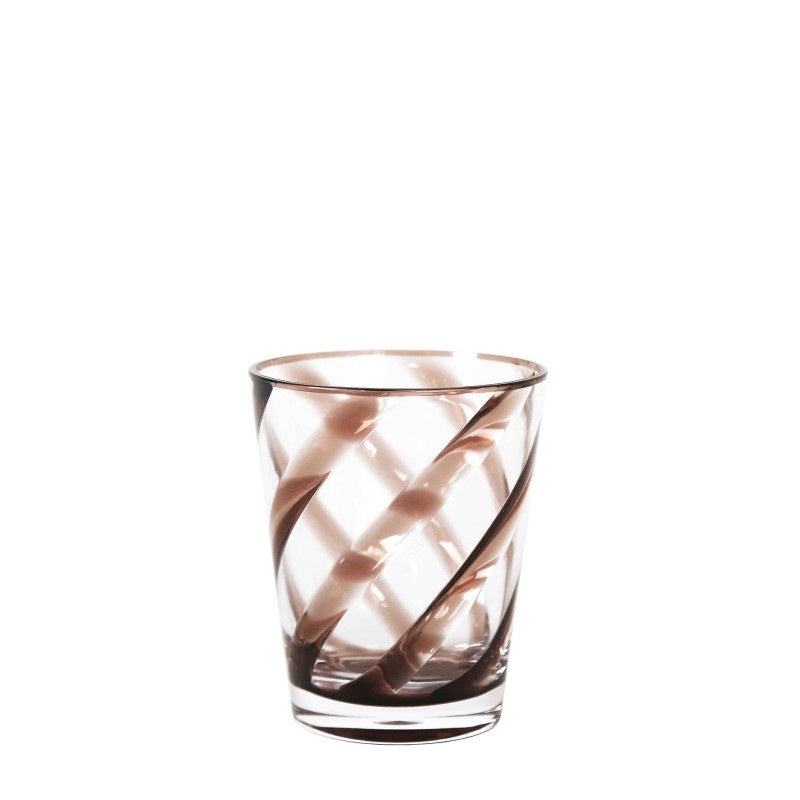 Resin Tumbler - Chocolate Brown Swirl