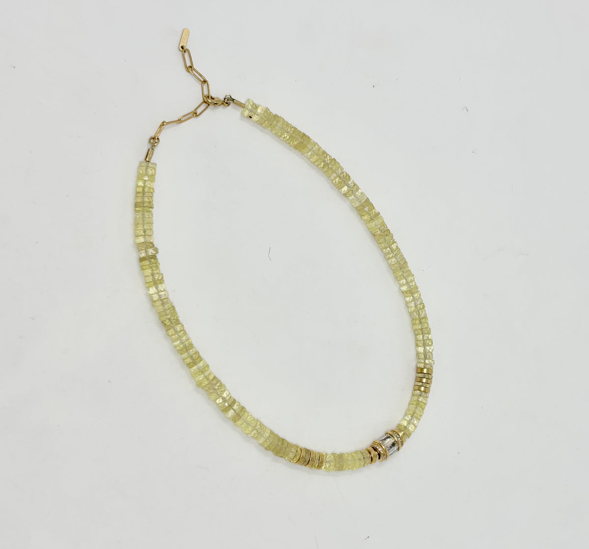 Elon Choker Lemon Quartz