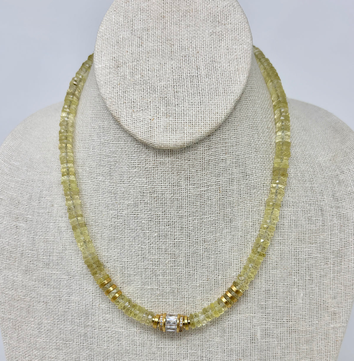 Elon Choker Lemon Quartz