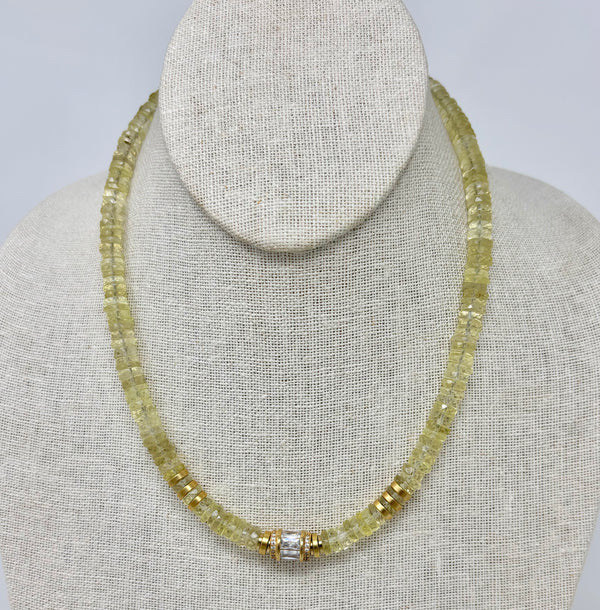 Elon Choker Lemon Quartz