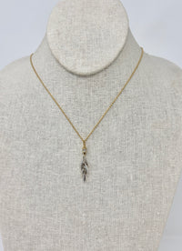 Charlize Pendant - Gold and Silver