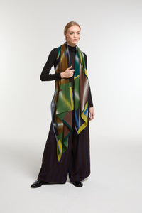 Lime Mystique Scarf