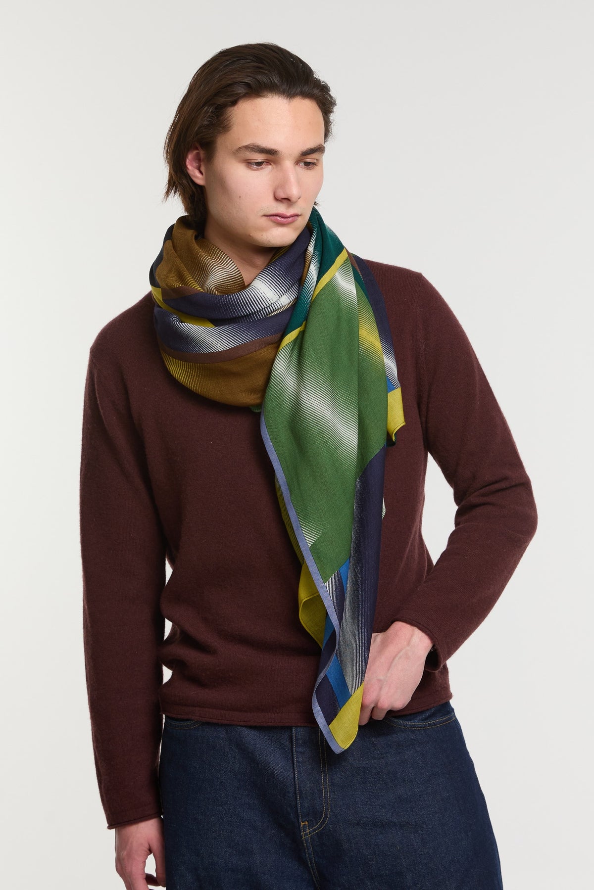 Lime Mystique Scarf