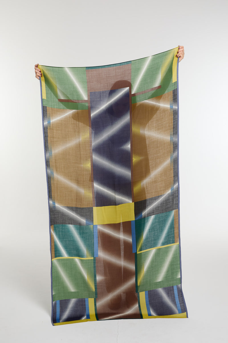 Lime Mystique Scarf