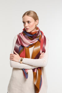 Burgundy Mystique Scarf