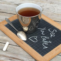Platinum Glazed - Coffee Cup