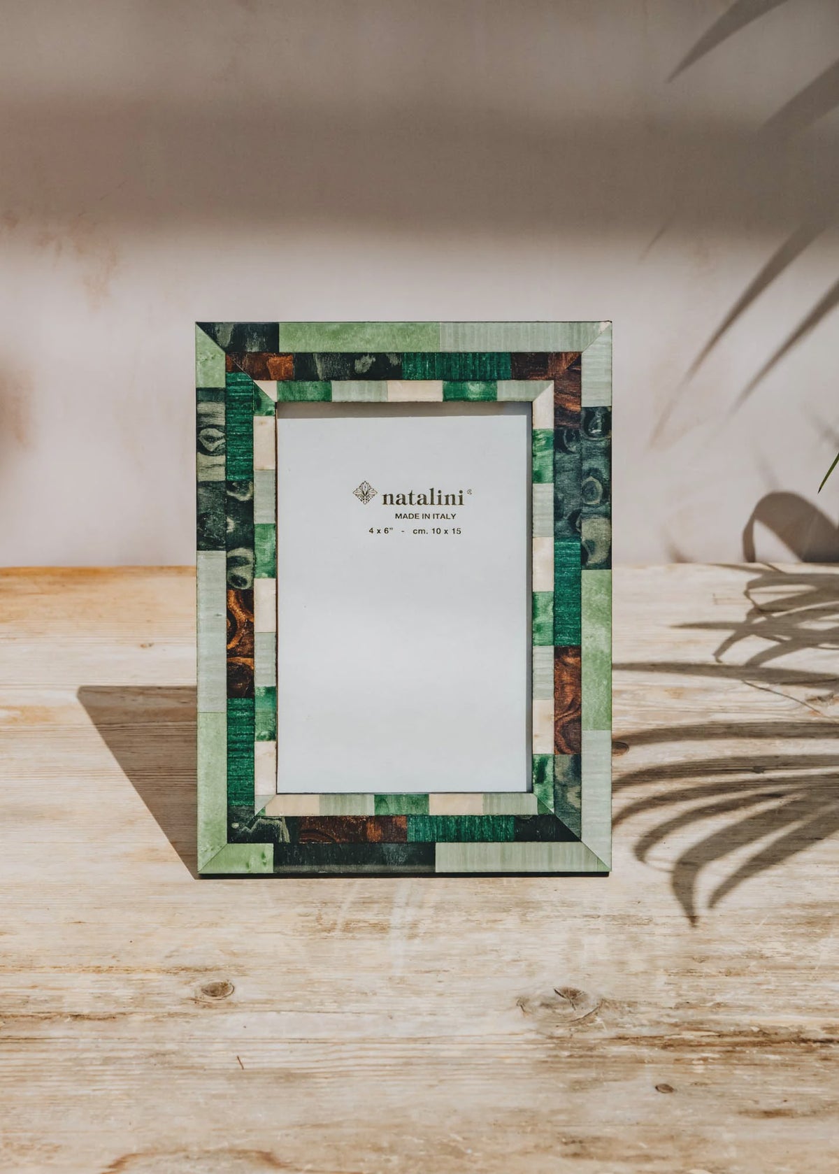 Natalini Green Abstract Frame