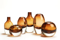 Venere Small Vase - Cognac