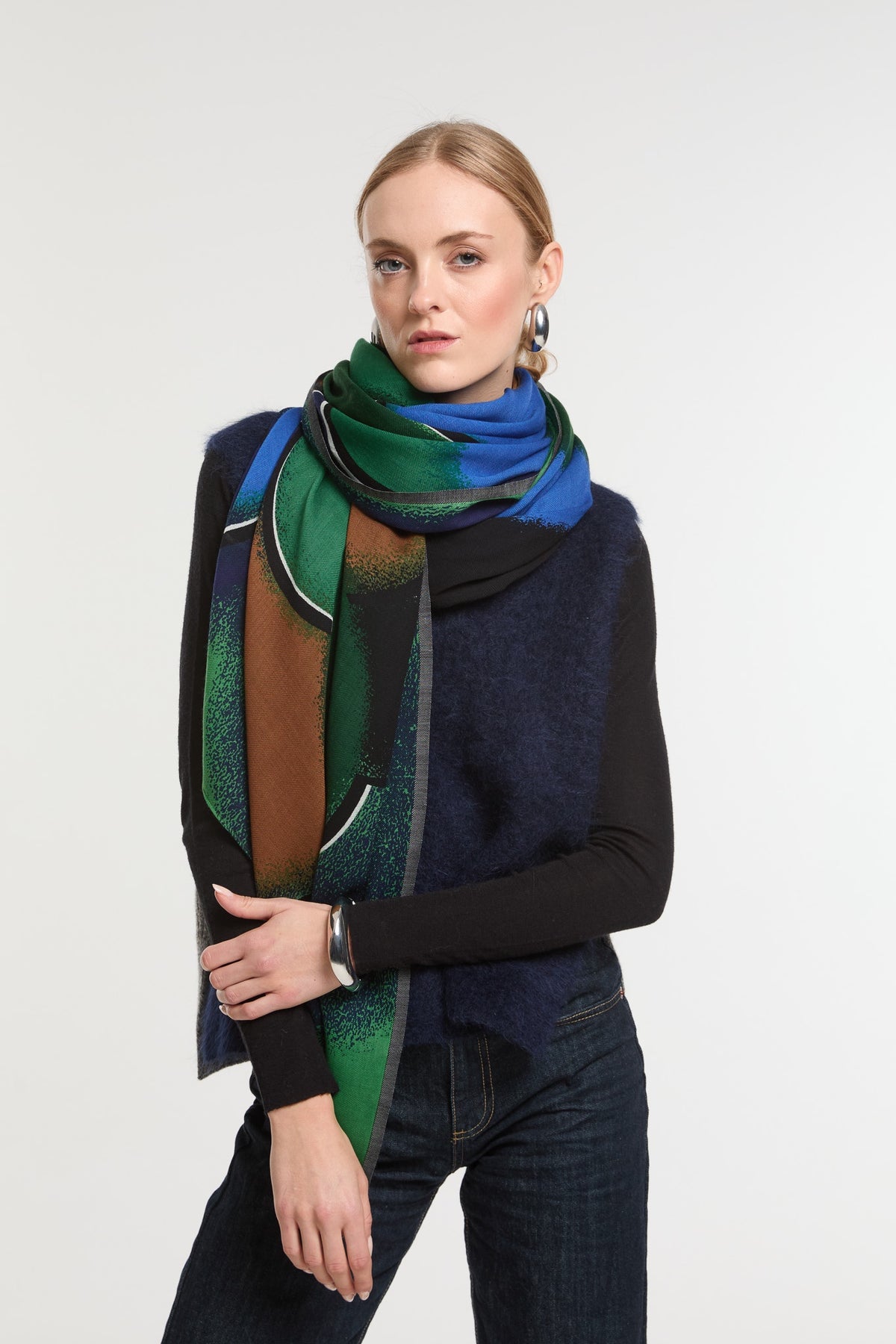 Green Aurae Scarf