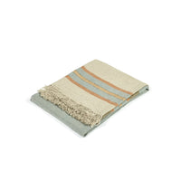 Multi Stripe Linen Throw/Towel