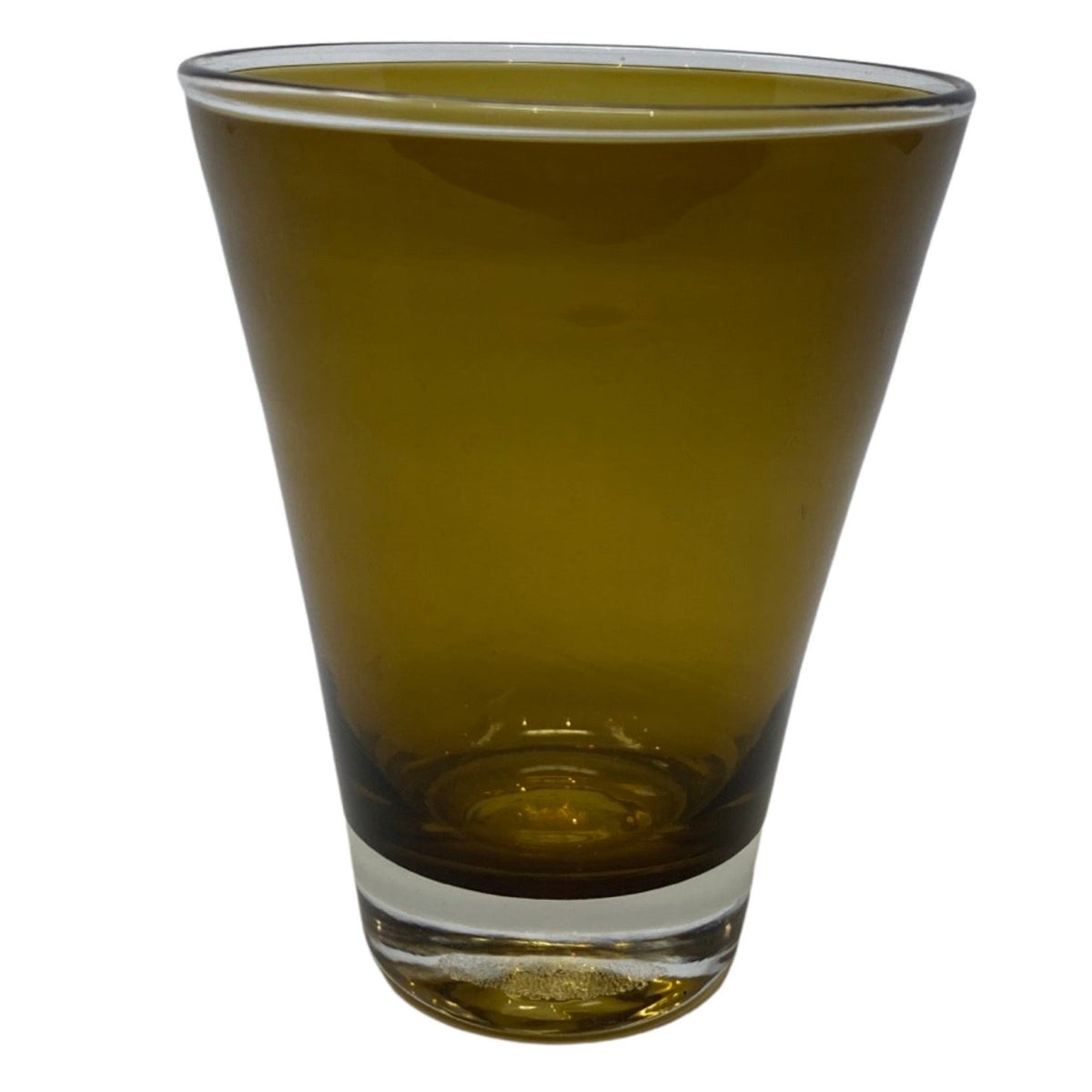 Clear Conical Glass Olive
