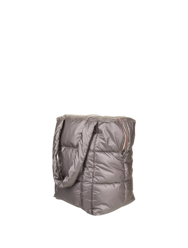 Puffy Shoulder Bag Grey