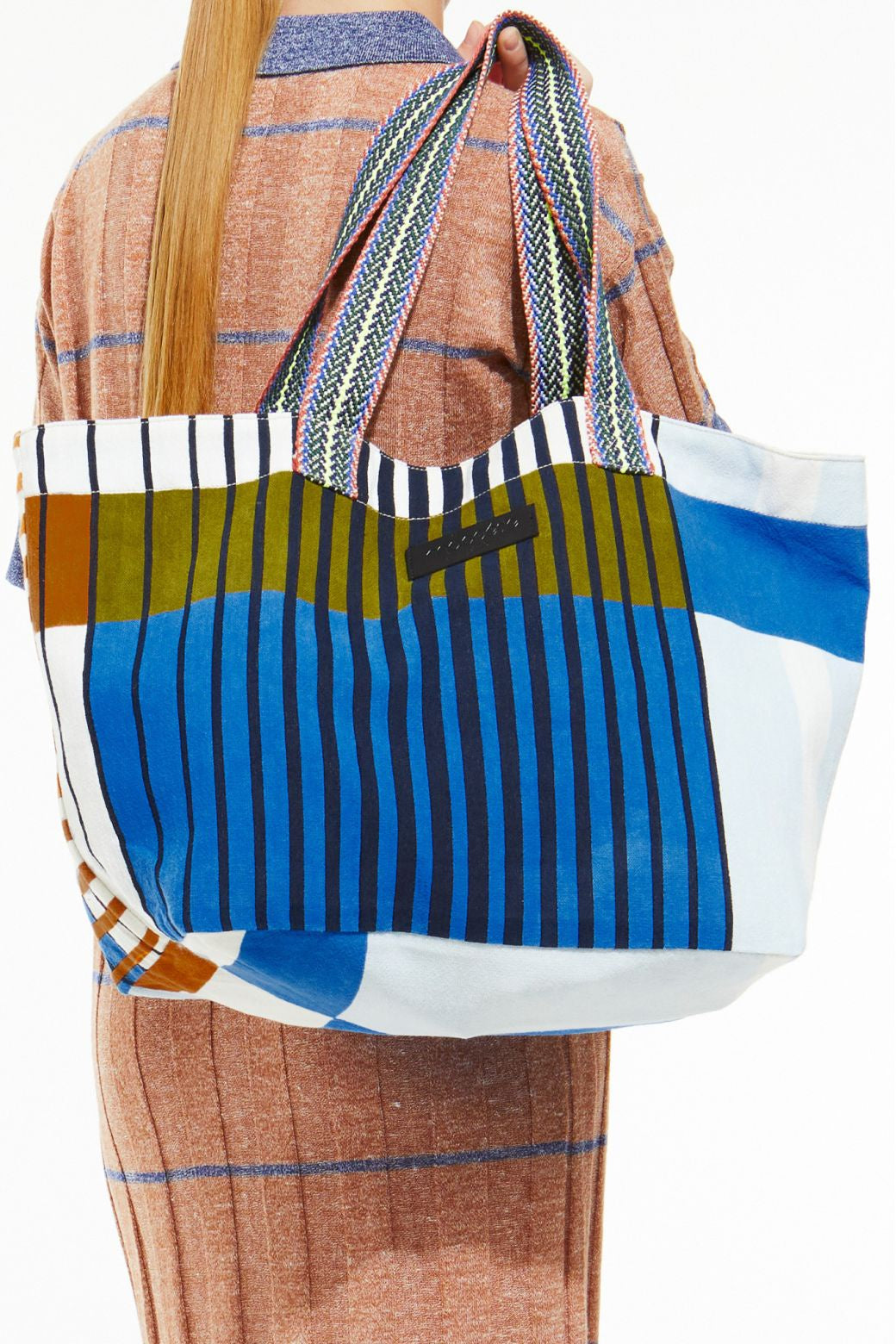 Blue Mirae Divine Beach Bag