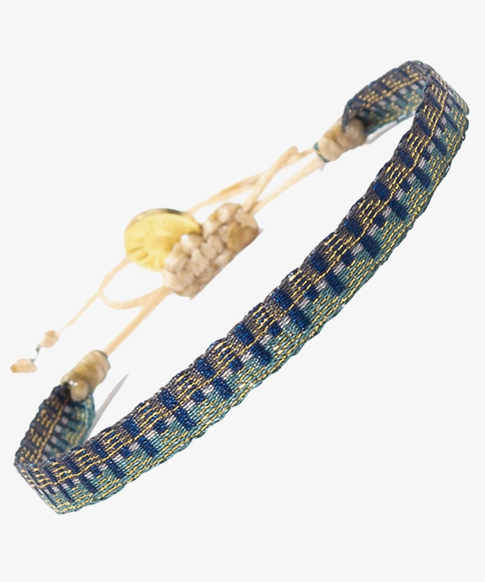 Argantina 120 Bracelet blue-gold-sparkle