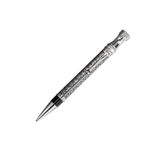 Filigree Ballpoint Pen - Fitta Silver
