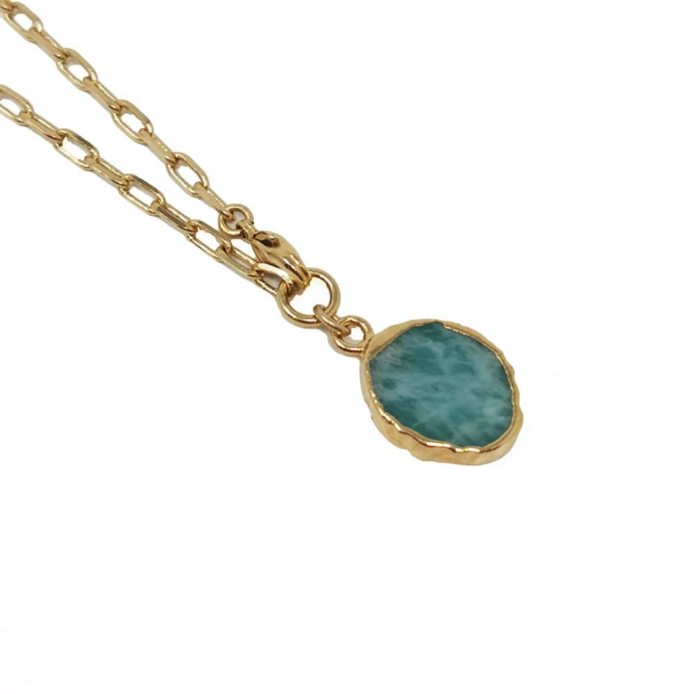 Baby Kurt Necklace/ Wrap Bracelet Amazonite