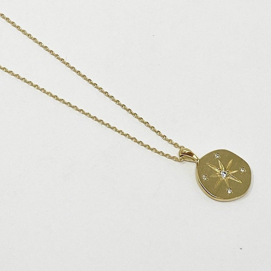 Hope Medallion Neo Zirconium Necklace
