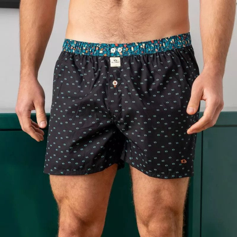 Cotton Boxer Shorts in Black – Bello Traders