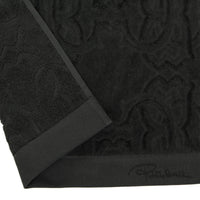 Roberto Cavalli Logo Towels - Dark Grey