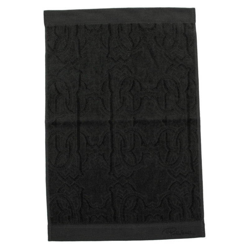 Roberto Cavalli Logo Towels - Dark Grey