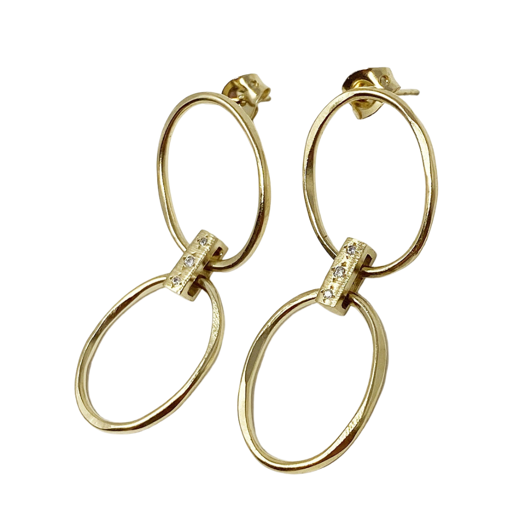 Deep Long Earrings