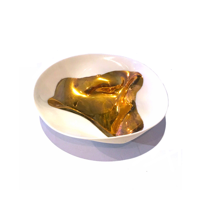 Shell 13cm Small Bowl - Gold