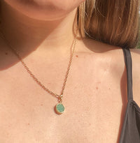 Baby Kurt Necklace/ Wrap Bracelet Amazonite